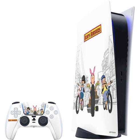 Bobs Burgers Bike Squad PS5 Digital Edition Bundle Skin