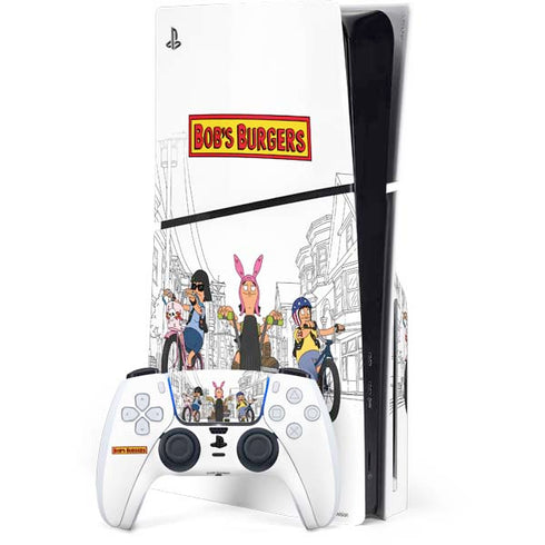 Bobs Burgers Bike Squad PlayStation PS5 Skins