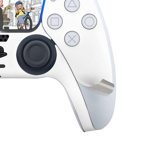 Bobs Burgers Bike Squad PS5 Slim Disk Bundle Skin