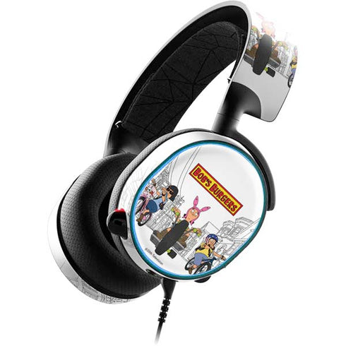 Bobs Burgers Bike Squad SteelSeries Arctis 3 Skin