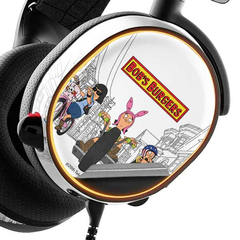 Bobs Burgers Bike Squad SteelSeries Arctis 3 Skin