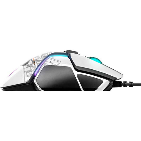 Bobs Burgers Bike Squad SteelSeries Rival 600 Gaming Mouse Skin