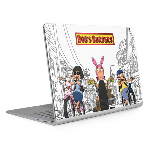 Bobs Burgers Bike Squad Surface Book 2 13.5in Skin