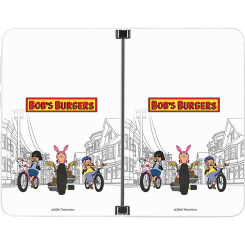 Bobs Burgers Bike Squad Surface Duo Skin