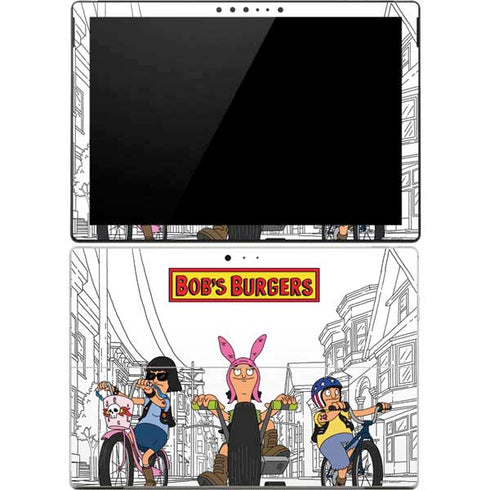 Bobs Burgers Bike Squad Surface Pro 4 Skin
