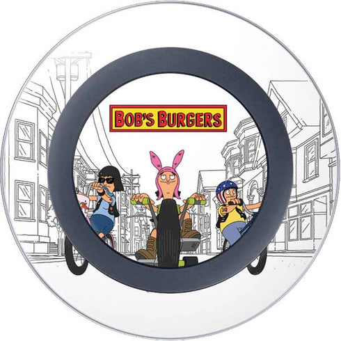 Bobs Burgers Bike Squad Wireless Charger Skin