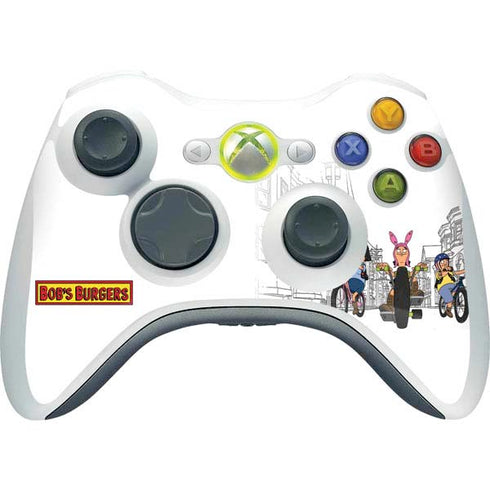 Bobs Burgers Bike Squad Xbox 360 Wireless Controller Skin