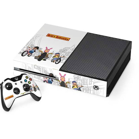 Bobs Burgers Bike Squad Xbox One Console and Controller Bundle Skin
