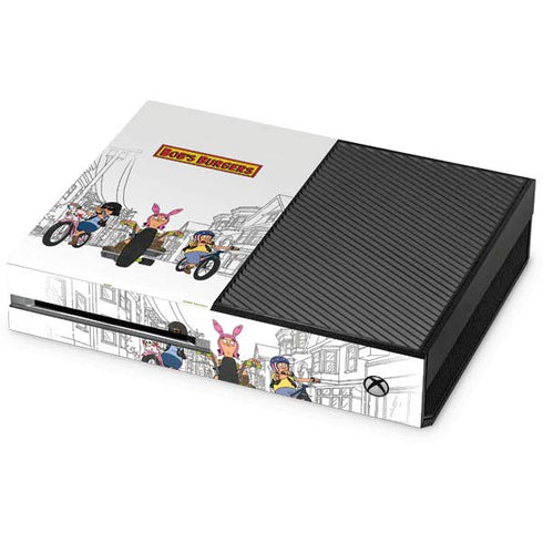 Bobs Burgers Bike Squad Xbox One Console Skin