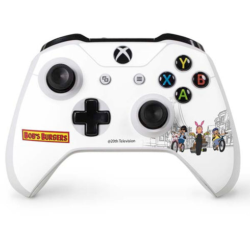 Bobs Burgers Bike Squad Xbox One S Console and Controller Bundle Skin