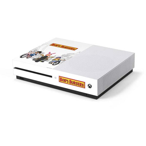 Bobs Burgers Bike Squad Xbox One S Console Skin