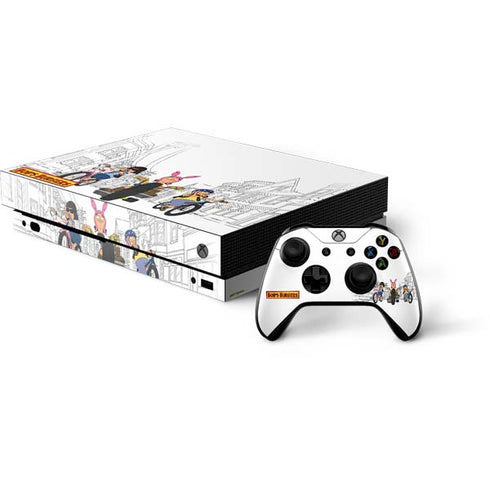 Bobs Burgers Bike Squad Xbox One X Bundle Skin