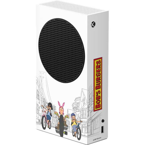 Bobs Burgers Bike Squad Xbox Series S Console Skin