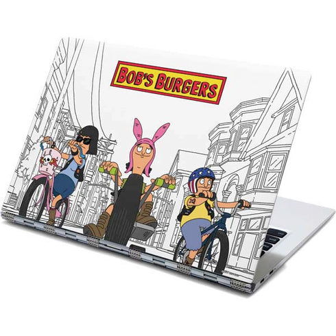 Bobs Burgers Bike Squad Yoga 910 2-in-1 14in Touch-Screen Skin