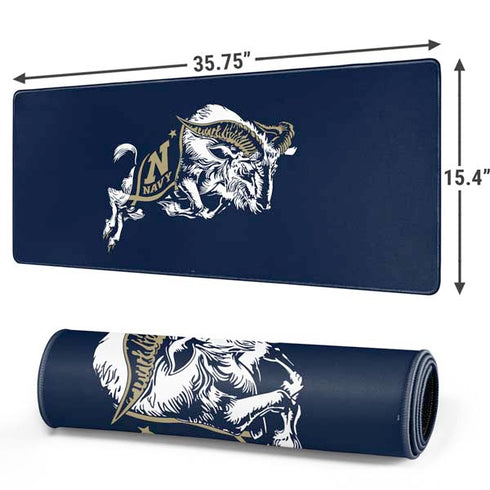 United States Naval Academy Bill The Goat Gaming Mouse Pad