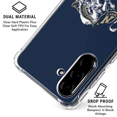 United States Naval Academy Bill The Goat Galaxy A36 5G Clear Case