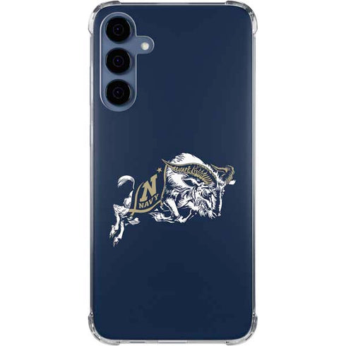 United States Naval Academy Bill The Goat Galaxy A55 5G Clear Case