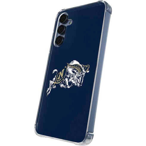 United States Naval Academy Bill The Goat Galaxy A55 5G Clear Case