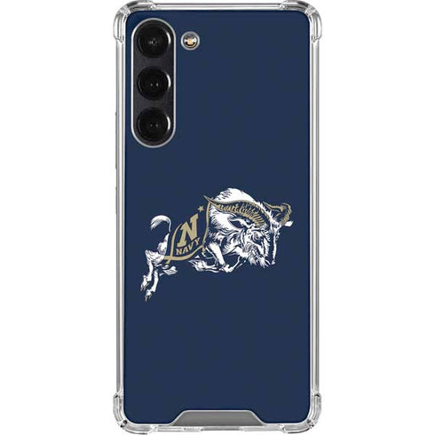 United States Naval Academy Bill The Goat Galaxy S24 FE Clear Case