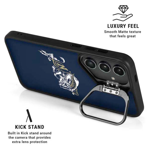 United States Naval Academy Bill The Goat Galaxy S25 Kickstand Case