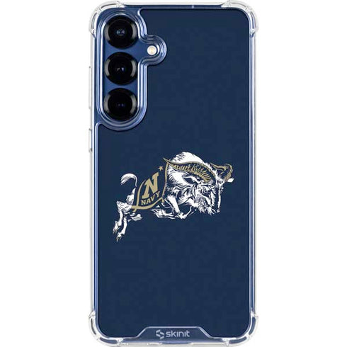 United States Naval Academy Bill The Goat Galaxy S25 Clear Case