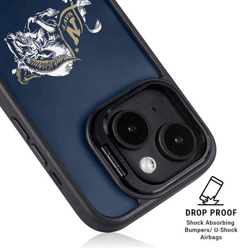 United States Naval Academy Bill The Goat iPhone 14 Plus Kickstand Case