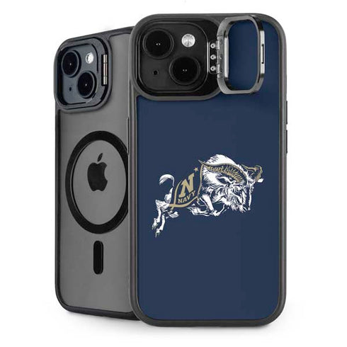 United States Naval Academy Bill The Goat iPhone 15 Plus Kickstand Case