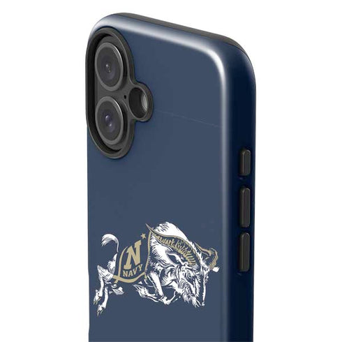 United States Naval Academy Bill The Goat iPhone 16 Impact Case