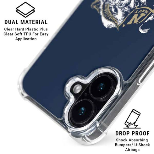 United States Naval Academy Bill The Goat iPhone 16 MagSafe Case