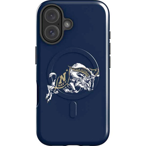 United States Naval Academy Bill The Goat iPhone 16 Magsafe Impact Case