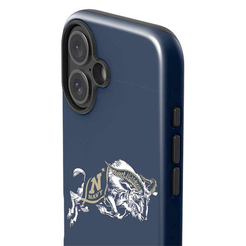 United States Naval Academy Bill The Goat iPhone 16 Plus Impact Case
