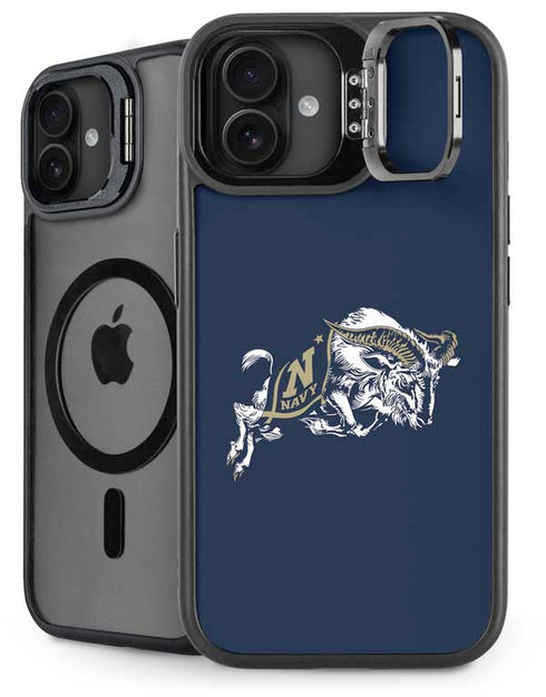 United States Naval Academy Bill The Goat iPhone 16 Plus Kickstand Case