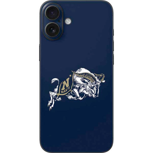 United States Naval Academy Bill The Goat iPhone 16 Plus Skin