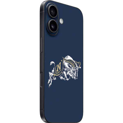 United States Naval Academy Bill The Goat iPhone 16 Plus Skin