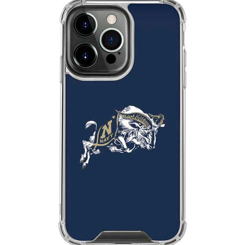 United States Naval Academy Bill The Goat iPhone 16 Pro Max Clear Case