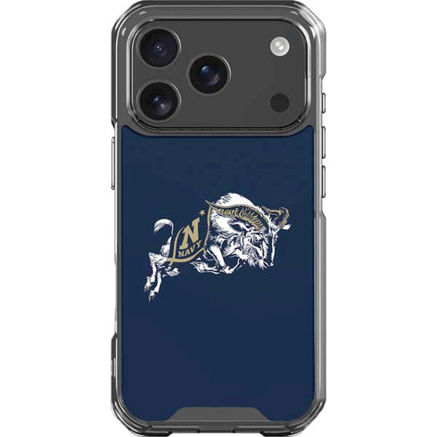 United States Naval Academy Bill The Goat iPhone 18 Pro Clear Case