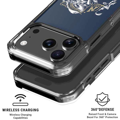 United States Naval Academy Bill The Goat iPhone 18 Pro Clear Case
