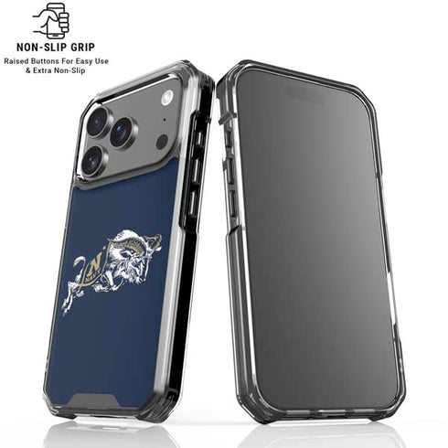 United States Naval Academy Bill The Goat iPhone 18 Pro Clear Case