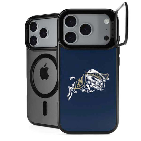 United States Naval Academy Bill The Goat iPhone 18 Pro Kickstand Case