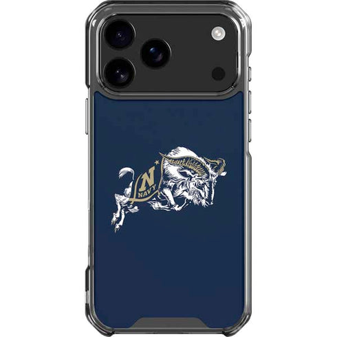 United States Naval Academy Bill The Goat iPhone 18 Pro Max Clear Case