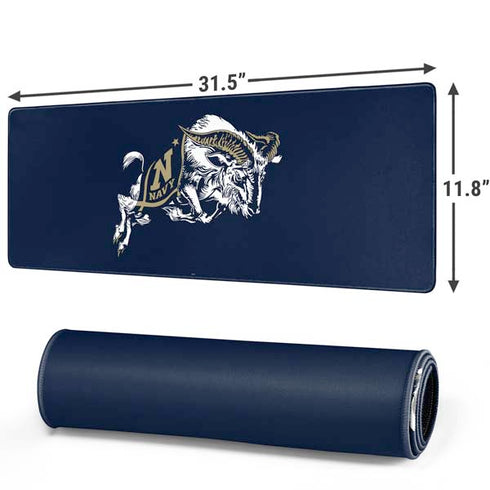 United States Naval Academy Bill The Goat Gaming Mouse Pad