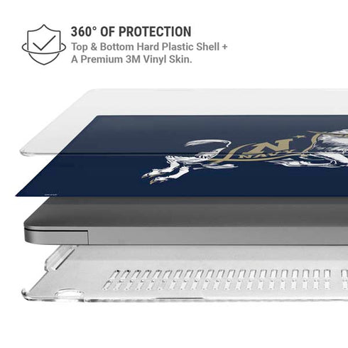 United States Naval Academy Bill The Goat MacBook Pro 14in (2021-24) Case plus Skin