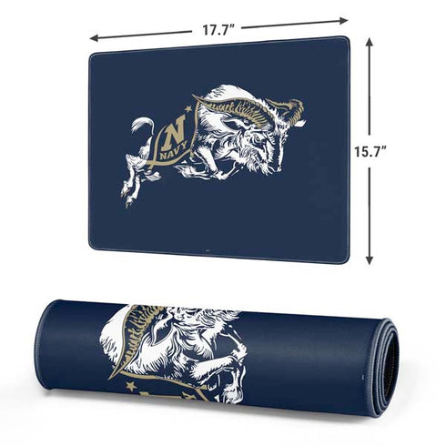 United States Naval Academy Bill The Goat Gaming Mouse Pad