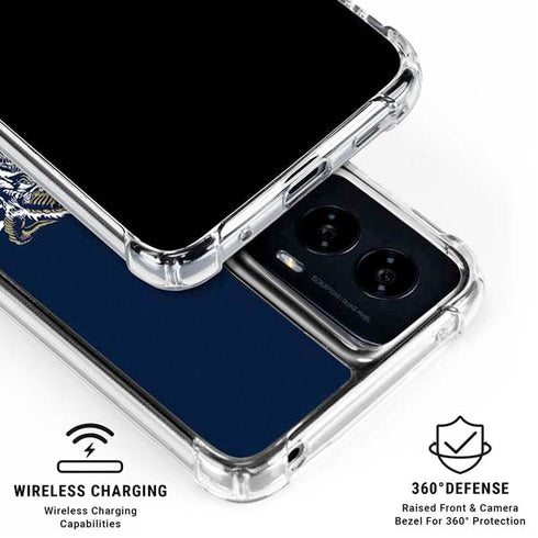 United States Naval Academy Bill The Goat Moto G Power 5G (2024) Clear Case