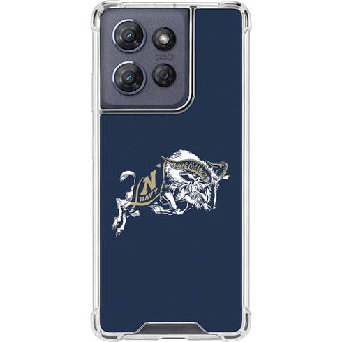 United States Naval Academy Bill The Goat Moto G Power 5G (2025) Clear Case