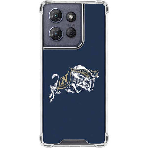 United States Naval Academy Bill The Goat Moto G Stylus 5G (2025) Clear Case