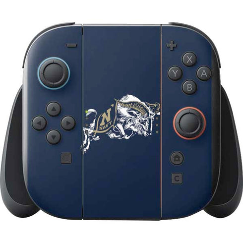 United States Naval Academy Bill The Goat Nintendo Switch 2 (2025) with Joy-Con Skin