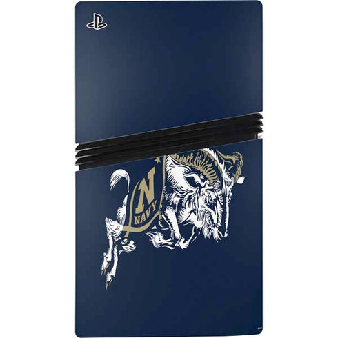 United States Naval Academy Bill The Goat PS5 Pro Console Skin