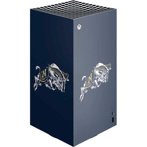 United States Naval Academy Bill The Goat XBox Series X Digital Edition Console Skin