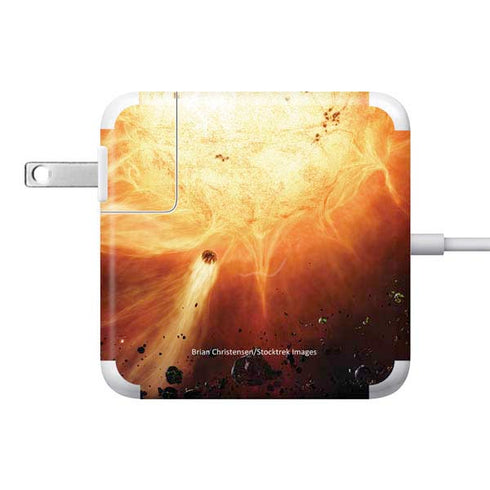 StockTrek Binary System Orbiting near a Black Hole 85W Power Adapter (15 and 17 inch MacBook Pro Charger) Skin
